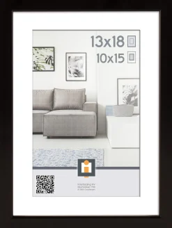 fotolijst madrid zwart 13x18 cm