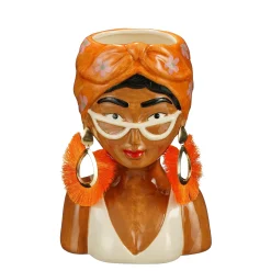 Funny pot meisje - l16xb13,5xh25cm