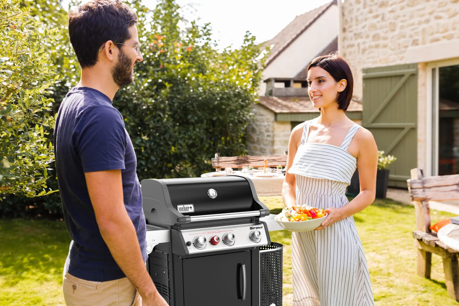 Gasbarbecue Spirit Premium EP-335 GBS, black