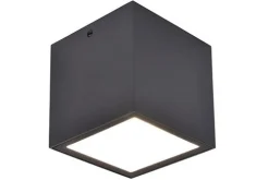 Gemini plafondlamp donker grijs led 6.9w