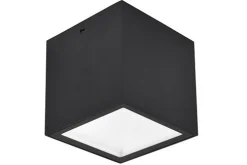 Gemini plafondlamp zwart led 7w