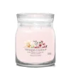 Geurkaars pink cherry & vanilla m jar