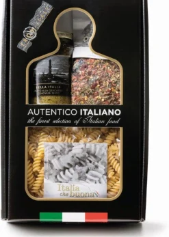 Giftset fusilli 500g, pesto & kruiden