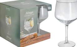 Gin tonic glas set van 4