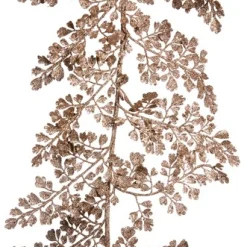 Glitterguirlande met fijne blaadjes