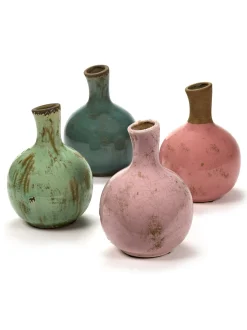 Gold & Pastel Vaas l l17xb17xh24cm ass/4 mix