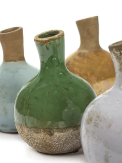 Gold & Pastel Vaas m l13xb13xh18cm ass/4 mix