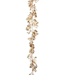Gouden guirlande 180cm ficus