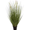 Gras m/kattest pot 92cm groen