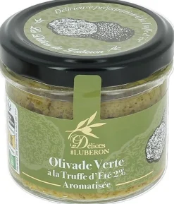 Groene olijventapenade zomertruffel