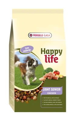 Happy life Senior / Light met Kip 15kg
