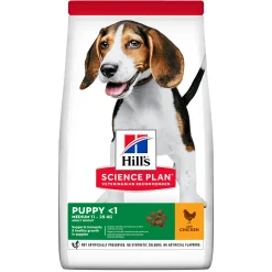 Hill's Science Plan Puppy Medium hondenvoer kip 12kg