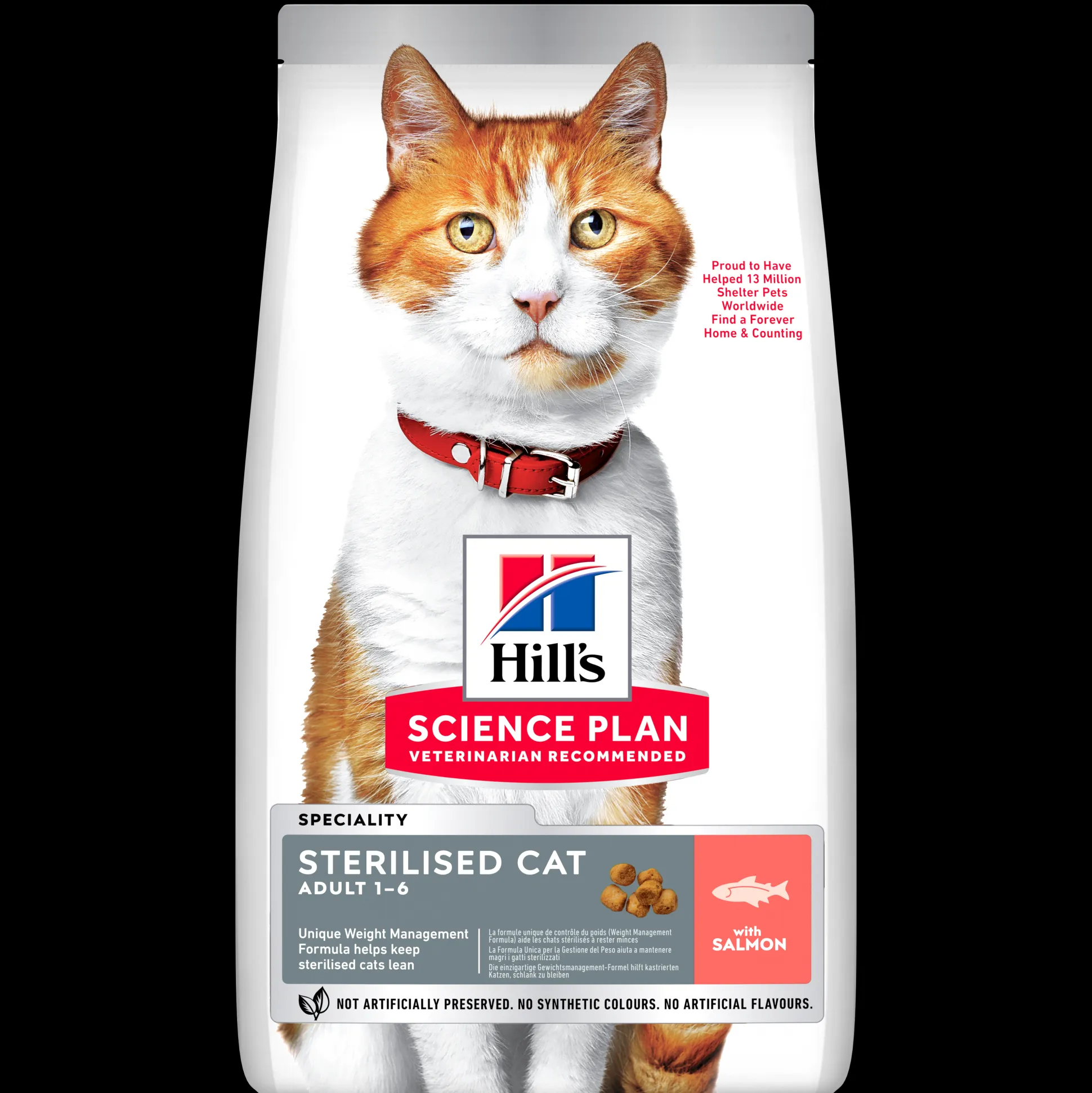 Hill's science plan sterilised cat adult kattenvoer met zalm zak 7kg