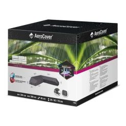 Hoes lounge met platform 300x300x90xh30/45/70cm