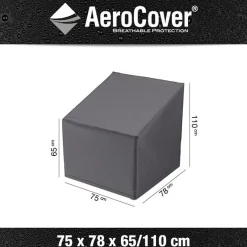 Hoes loungestoel XL 75x78x65/110cm