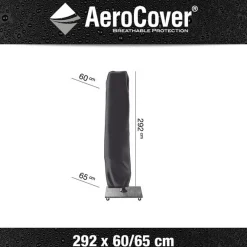 Hoes zweefparasol h292x60/65cm