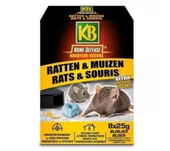 Home Defense Rasofloc Secure Bloc 8x25g