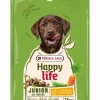 Hondenbrokken happy life junior met kip 2,5kg
