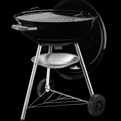 Houtskoolbarbecue compact kettle Ø57cm, black