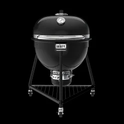 Houtskoolbarbecue Summit Kamado E-6, Black