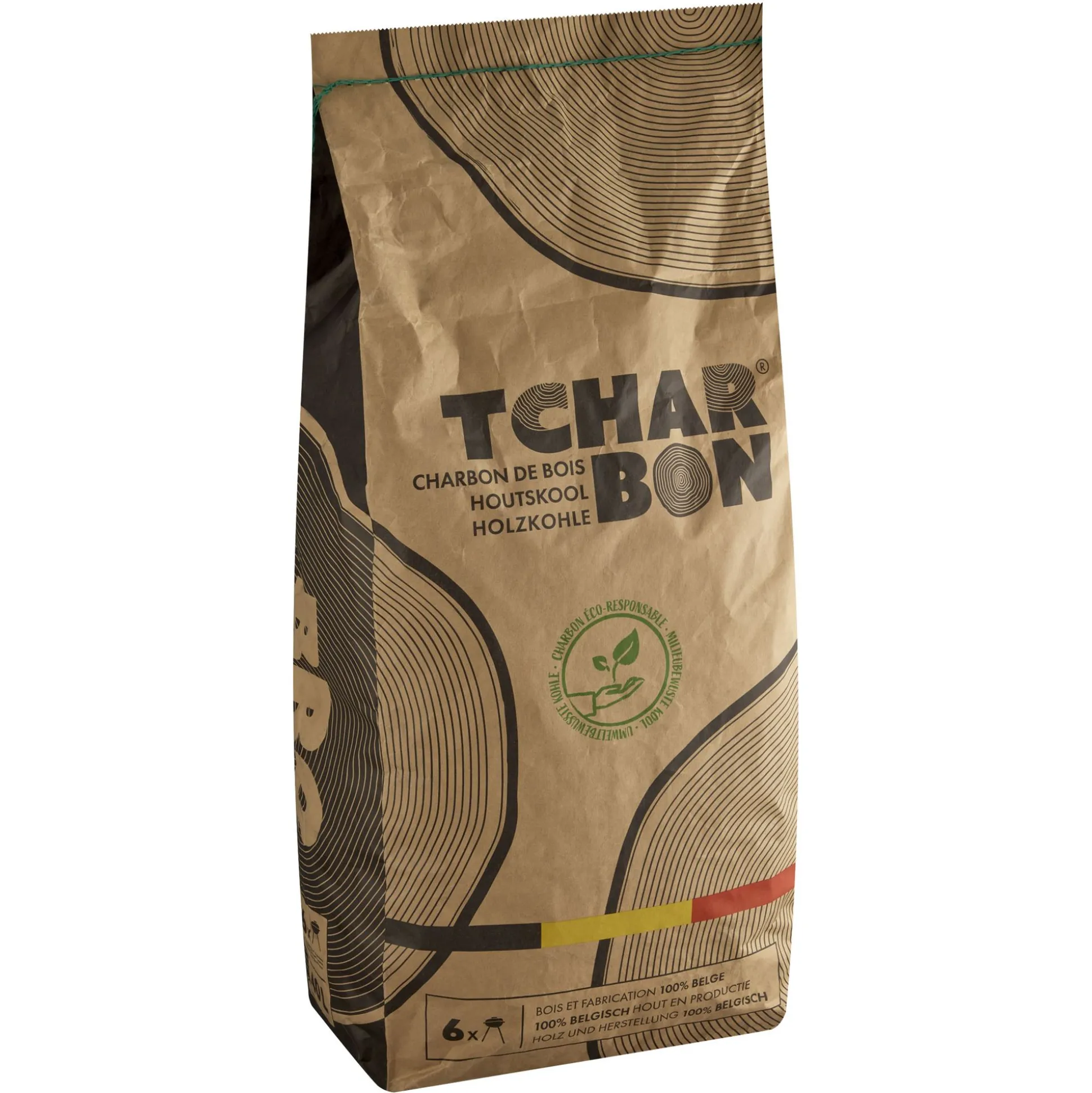 Houtskoolzak 100% belg 6kg