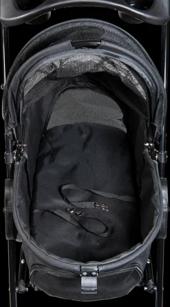 Huisdierenbuggy XS Zwart