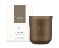 Ipuro classic cuir kaars 270g