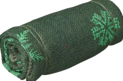 Jutehoes H100xØ75cm groen met aantrekkoord