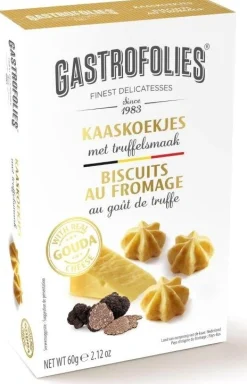 Kaaskoekjes met truffelsmaak