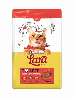 Kattenbrokken lara adult with beef flavour 950g