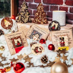 Kerst melkchocoladetablet