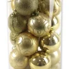 Kerstbal goud (16sts)