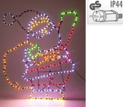 Kerstman 70cm 321 led