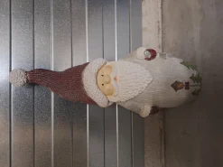 Kerstman pop met lichtjes