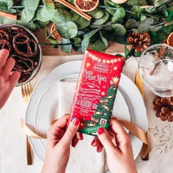 Kerstmis melkchocoladetablet