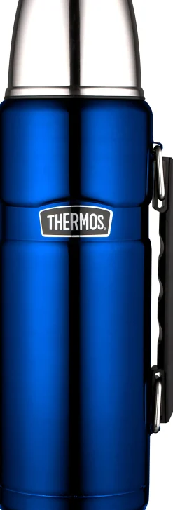 King isoleerfles metalic blauw 1200ml