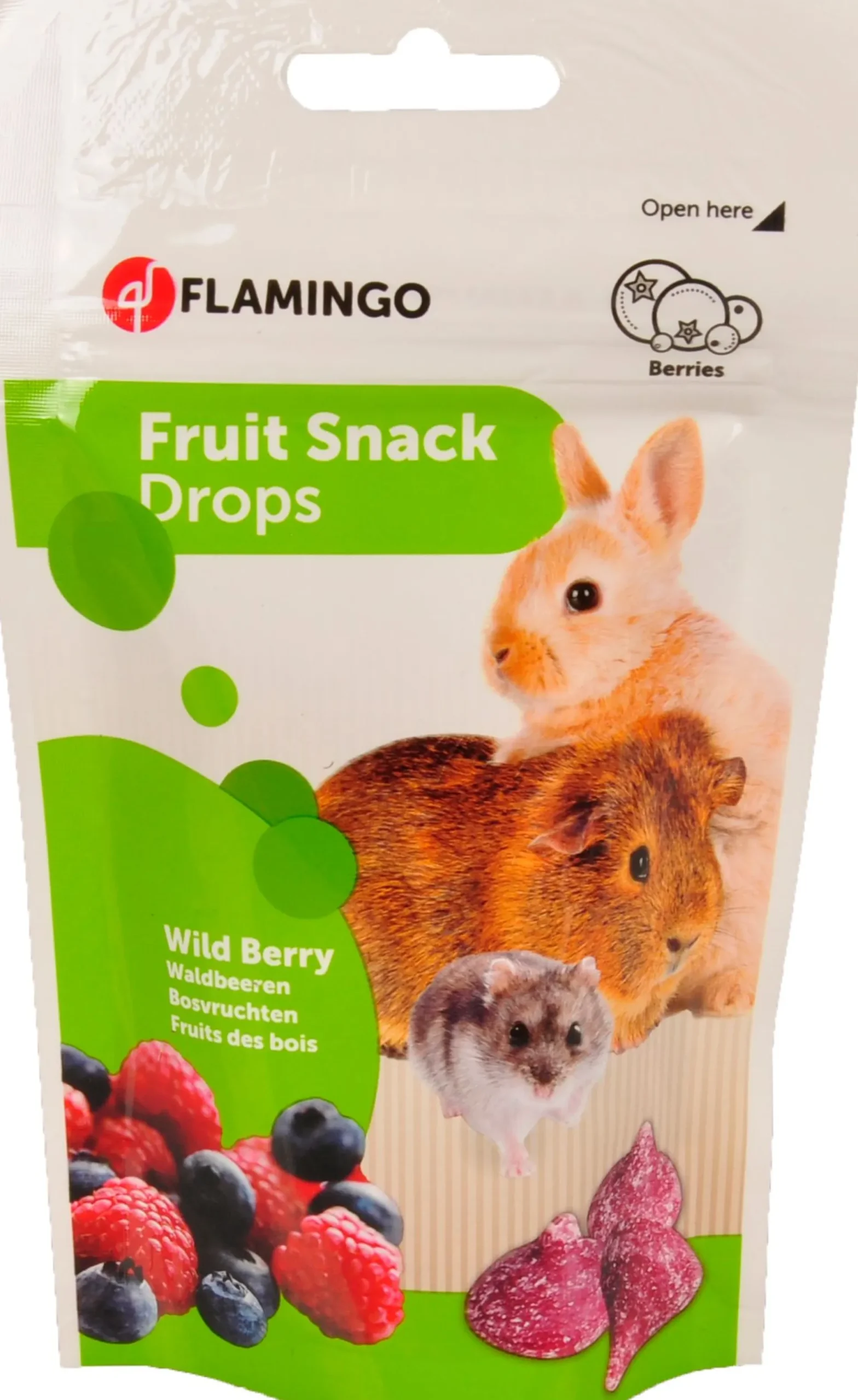 Knaagdierdrops bosvruchten 75gr