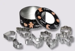 Koekdoos met 8 uitsteekvormpjes