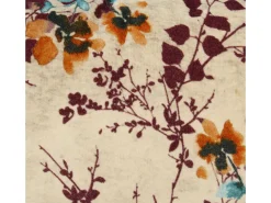 Kussen takken velvet ivoor 40x60cm