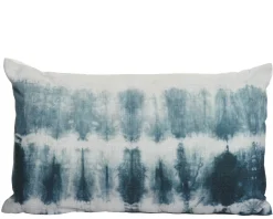 Kussen 50x30cm blauw