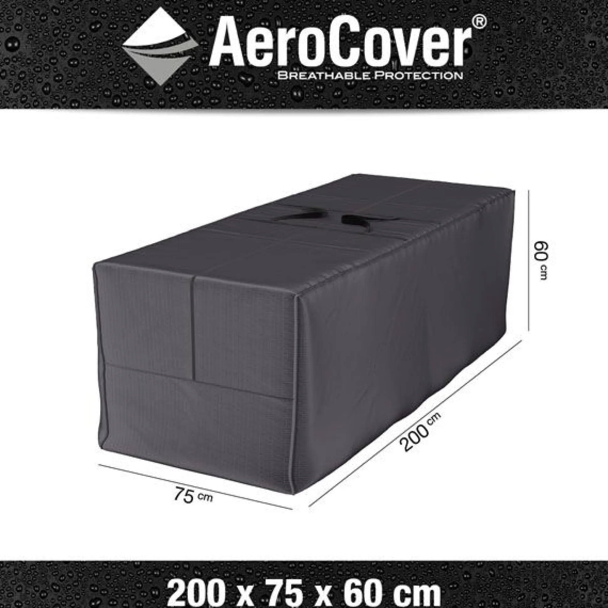 Kussentas 200x75xh60cm