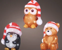 Led dier acryl steady batterij