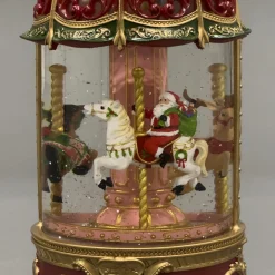 Led ronde carroussel met roterende dieren