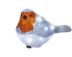 Led roodborstje acryl