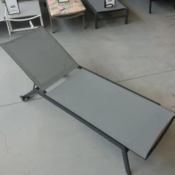 Ligbed Hydra antraciet/zilver