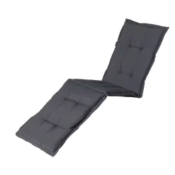 Ligbedkussen 65x200cm panama grey