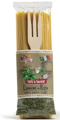 Linguine al pesto + vork giftset