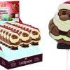 Lolly kerstman chocolade