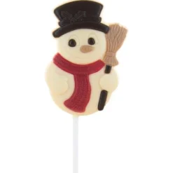 Lolly sneeuwman frosty chocolade