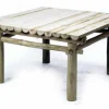 Lounge tafel teak natural 80x80h40cm